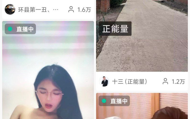 快手被曝审核系统异常，大量违规直播短时出现2025年12月22日晚间，多名网友反映， 快手 平台疑似出现内容审核异常，短时间内集中出现大量涉嫌色情、低俗的直播内容，引发舆论关注