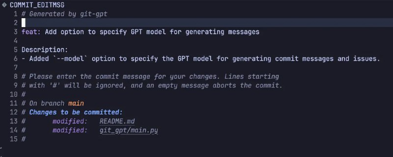 Git-GPT 项目发布：人工智能助力开发者提升 Git 使用效率近日，Git-GPT 项目在 GitHub 上正式发布，这是一款基于 OpenAI GPT 模型的创新工具，旨在帮助开发者提升 Git 命令的使用效率