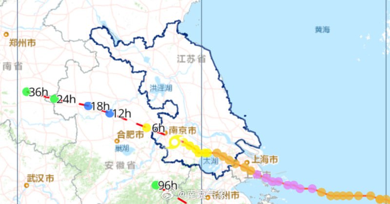 台风“贝碧嘉”已经进入南京市内据中央气象台9月16日22时消息，台风“贝碧嘉”已经进入南京市内，目前维持强热带风暴级，最大风力10级，28米/秒