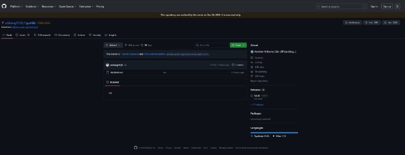 第三方 Mihomo GUI「Sparkle」作者疑似失联，GitHub 仓库出现异常变动知名第三方 Mihomo GUI「Sparkle」项目近日出现异常变动