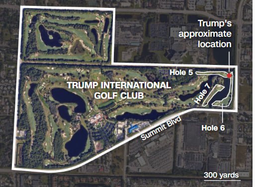 特朗普再遇暗杀细节曝光：嫌疑人强烈支持乌克兰，埋伏在灌木丛中，被特工发现后逃离40英里被捕根据他的社交媒体，鲁斯似乎深度参与了将外国战士带入乌克兰对抗俄罗斯军队的行动